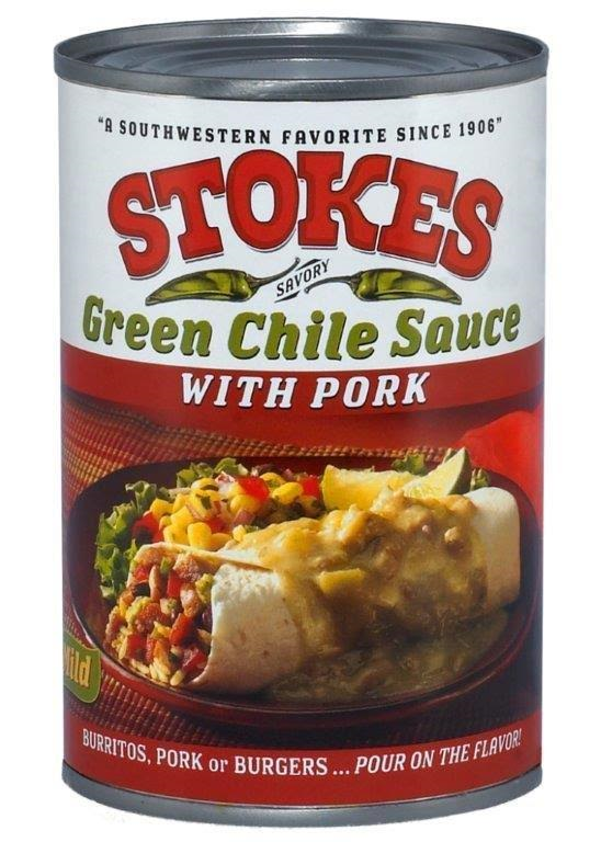 GREEN CHILE SAUCE WITH PORK Stokes Canning Company