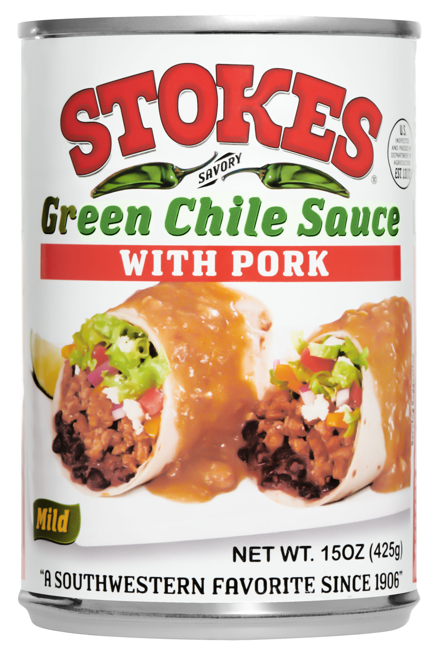 GREEN CHILE SAUCE WITH PORK Stokes Canning Company