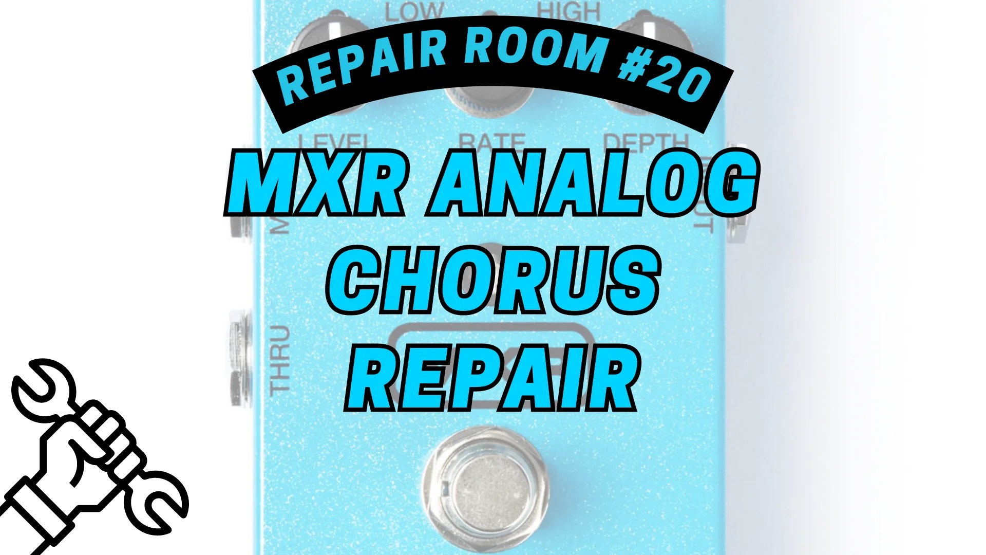 Guitar Effects Pedal Repair Room Series