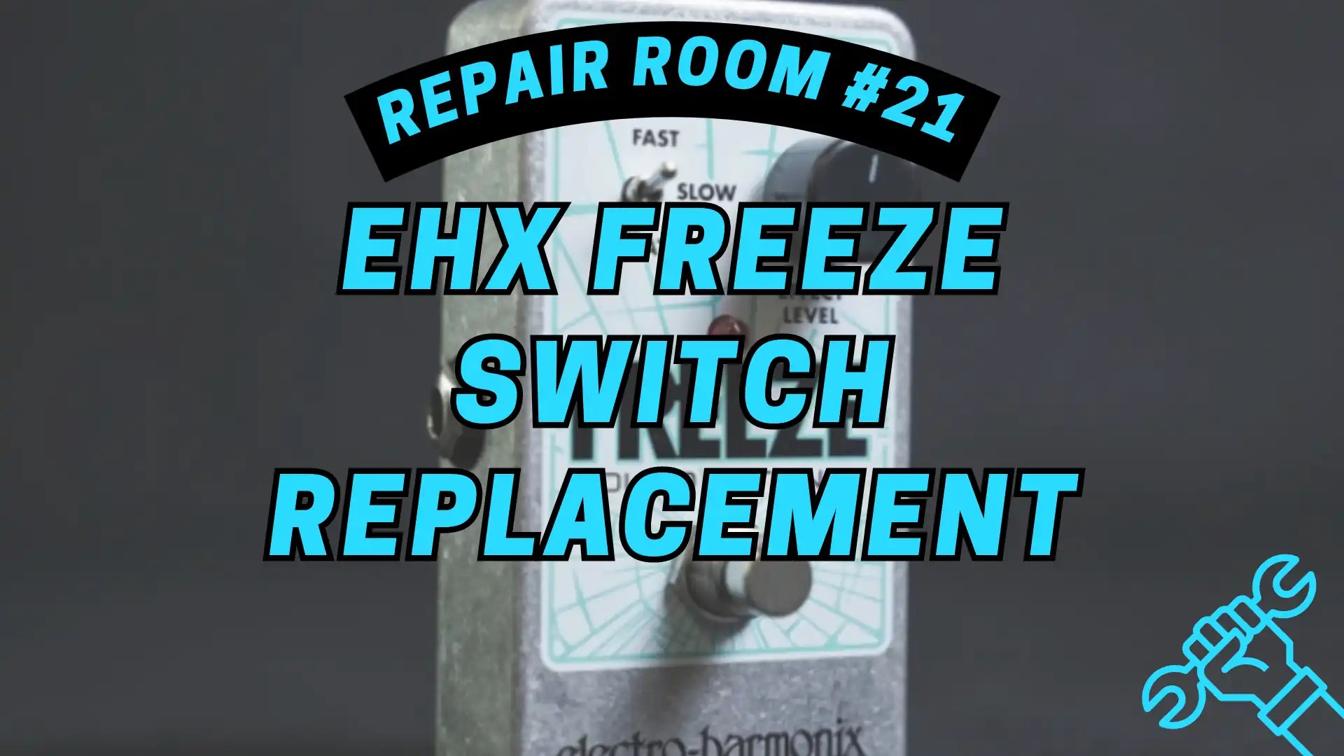Guitar Effects Pedal Repair Room Series