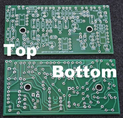 Klon Centaur Overdrive Replica project by General Guitar Gadgets