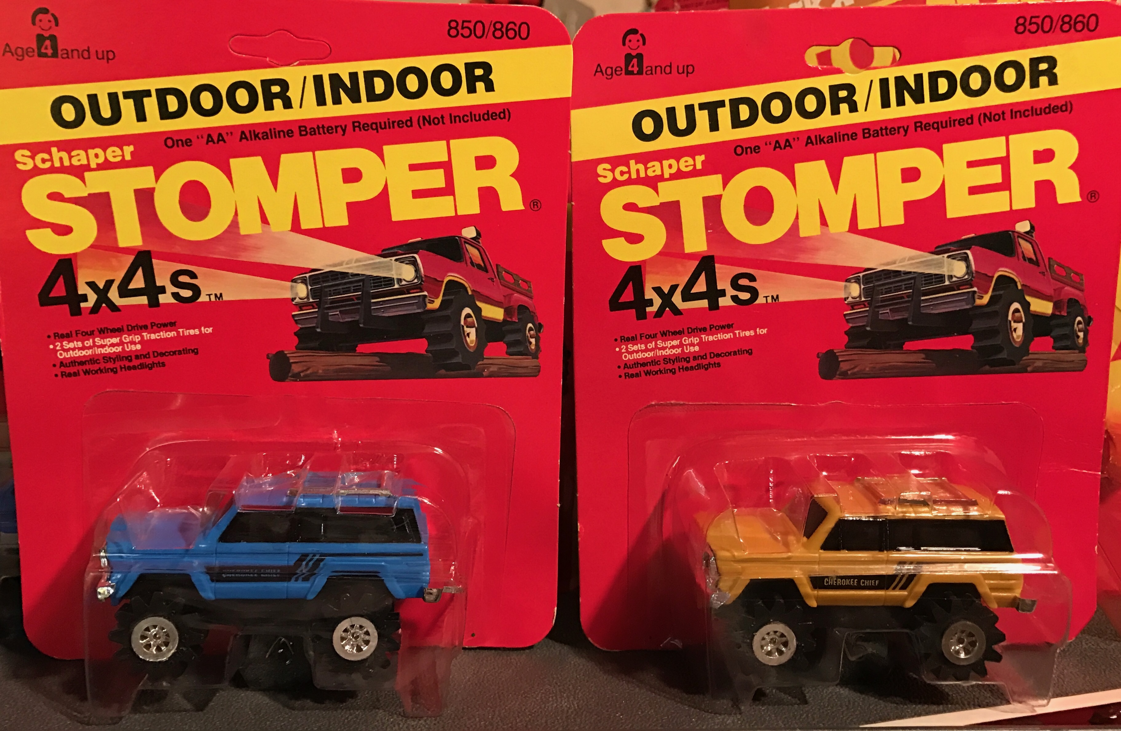 Stomper Cardbacks Schaper Stomper 4x4s