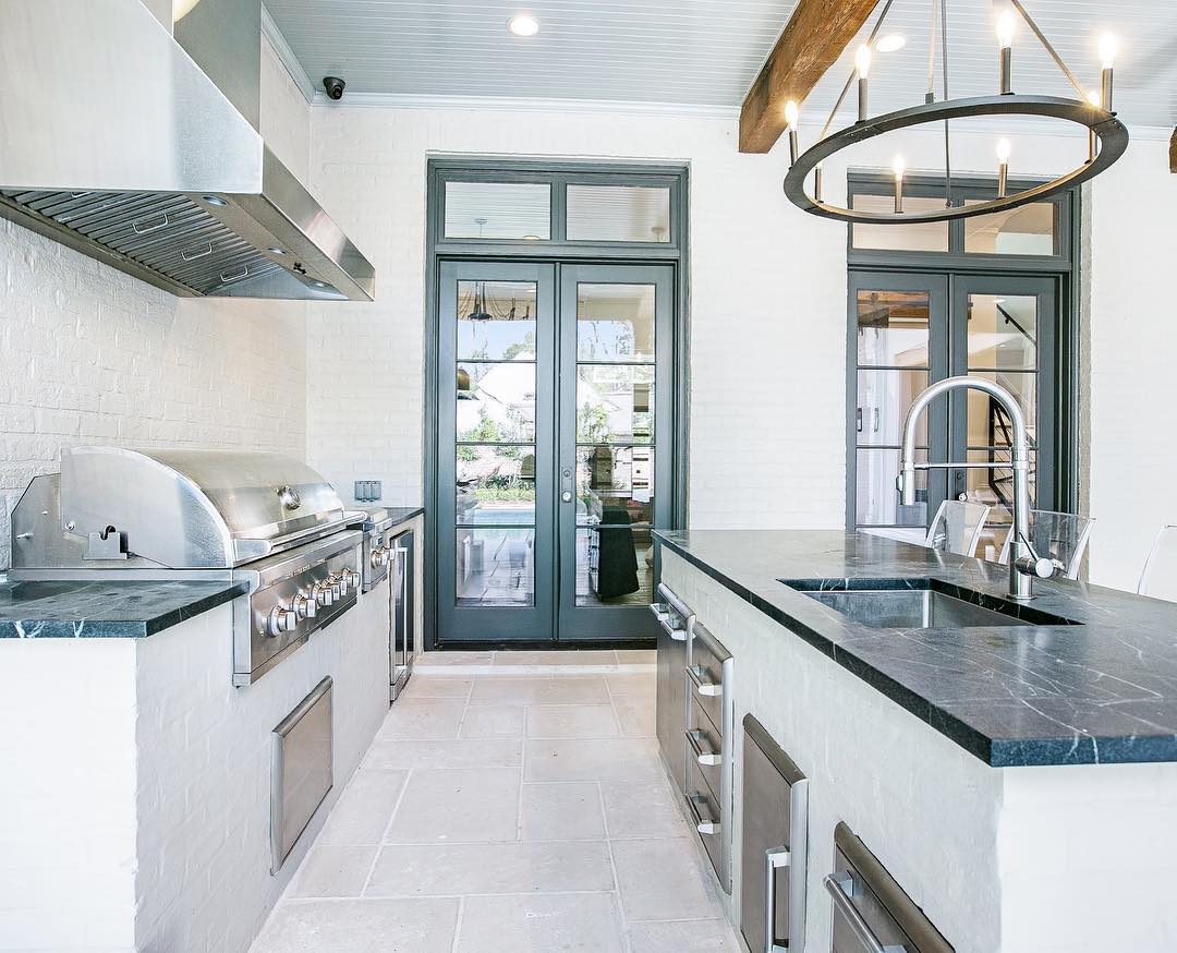 Outdoor Kitchen Stone What's the Best Stone for Your Outdoor Kitchen?