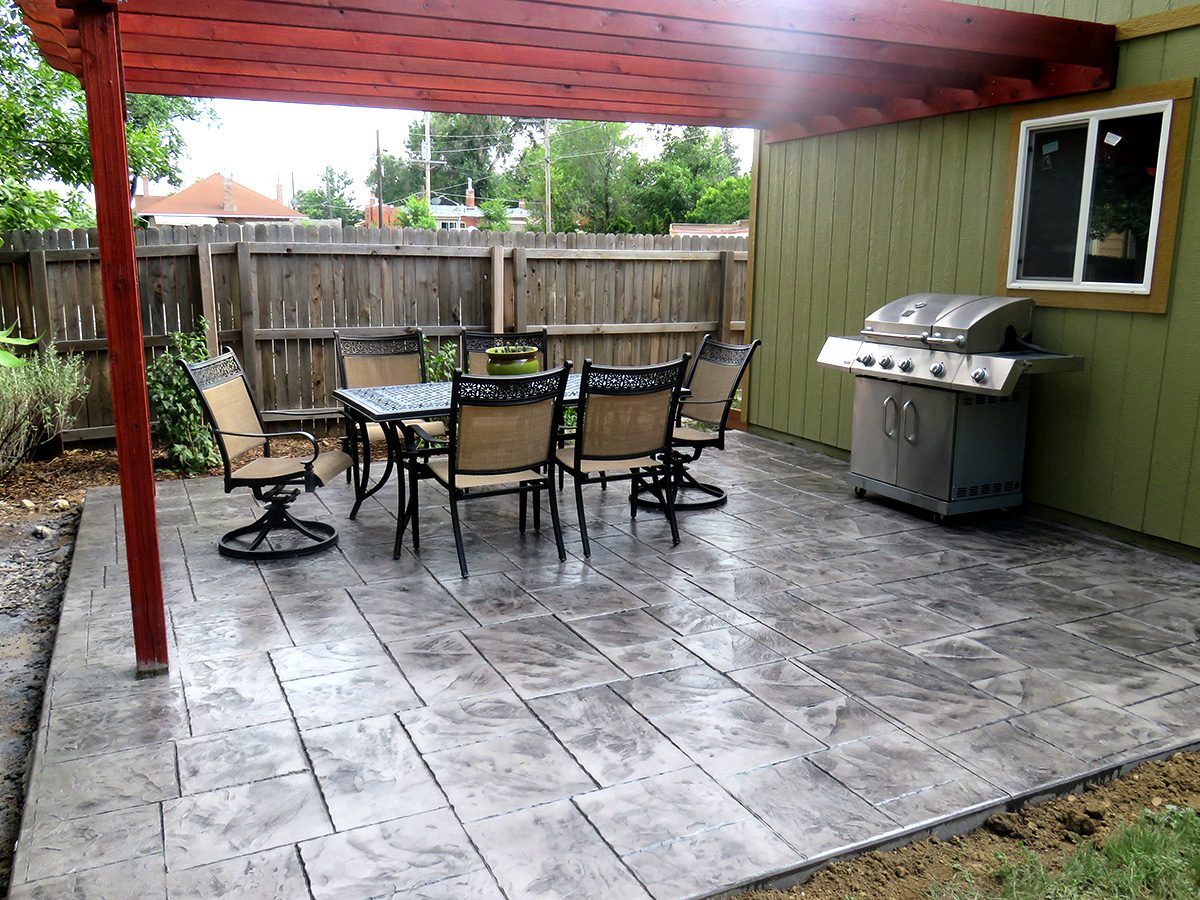 Concrete Patio Denver Stone and Concrete Denver