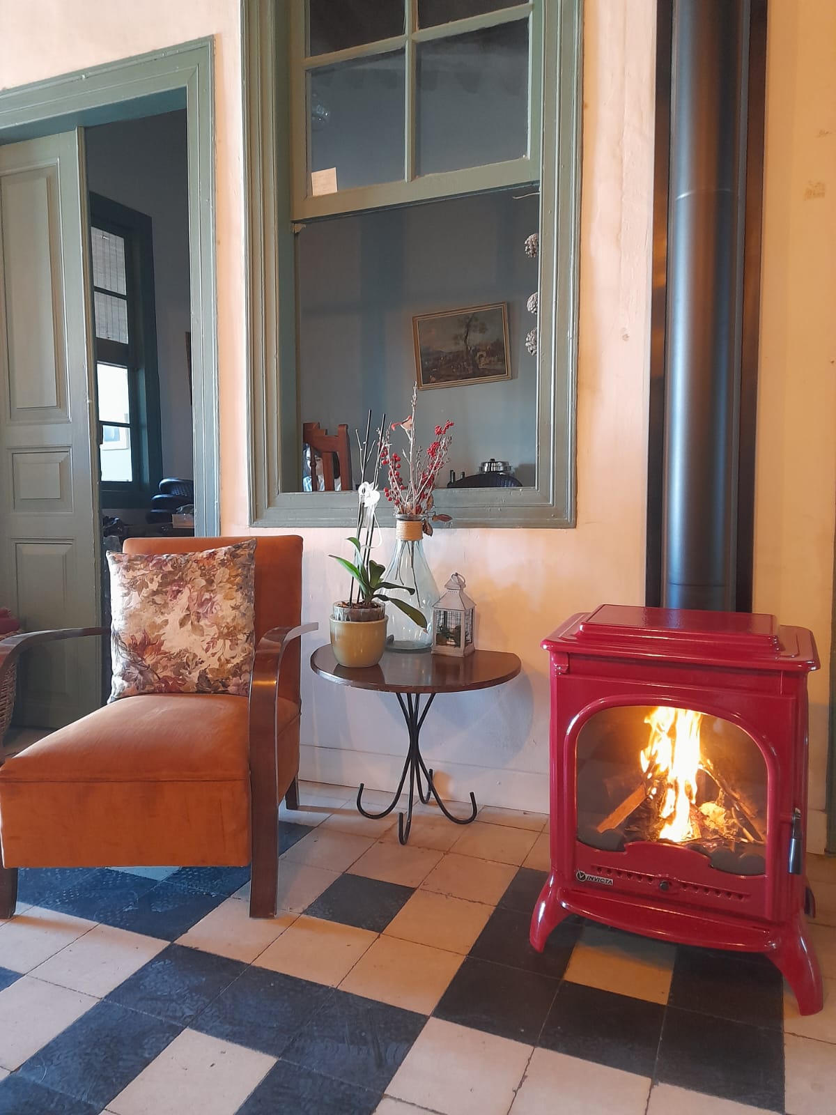 Seville Kırmızı Soba Casana Hisarüstü Kıbrıs StoneArt Cyprus