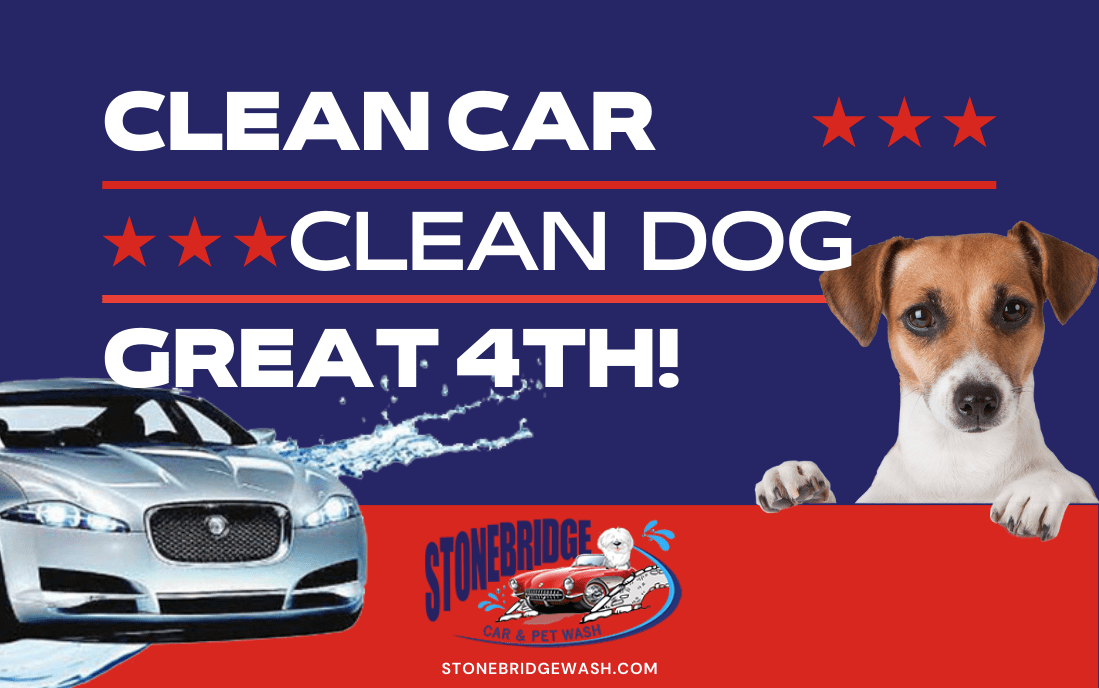 Clean Car, Clean Dog, Great 4th Stonebridge Car Wash