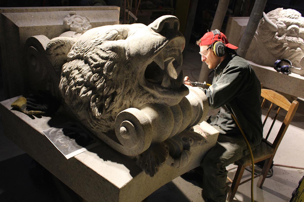 Sean Hunter Williams Stone Carvers Guild