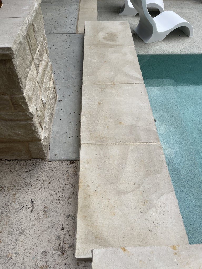 Lueders Limestone Cleaning, Sealing, Repair Services Dallas and Fort