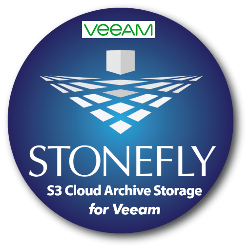 StoneFly S3 Cloud Archive Storage Subscription For Veeam, 10 Per TB