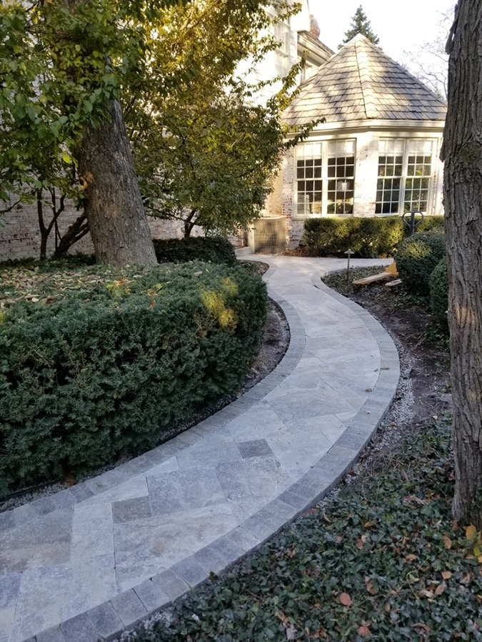 Silver Select Plus Pavers Travertine Pavers StoneHardscapes, LLC