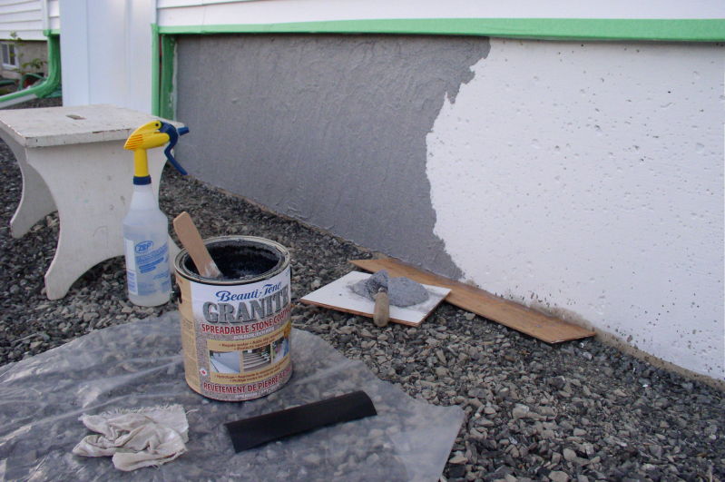 Make Concrete Look Like “Granite” Stonehaven Life