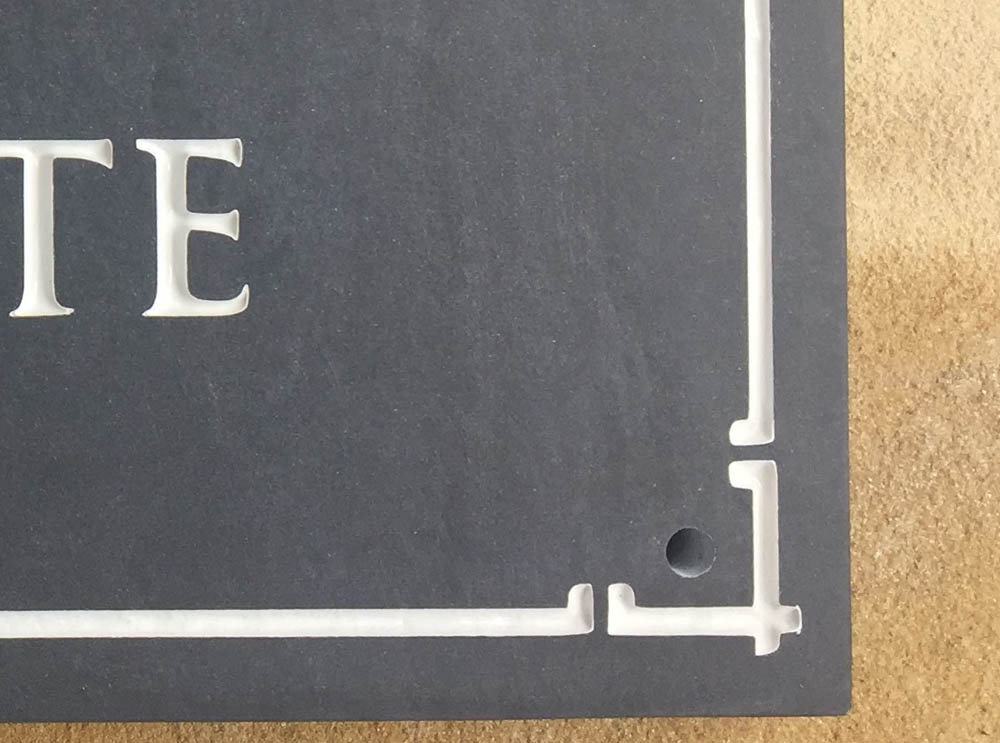 Materials Stone Name Plates