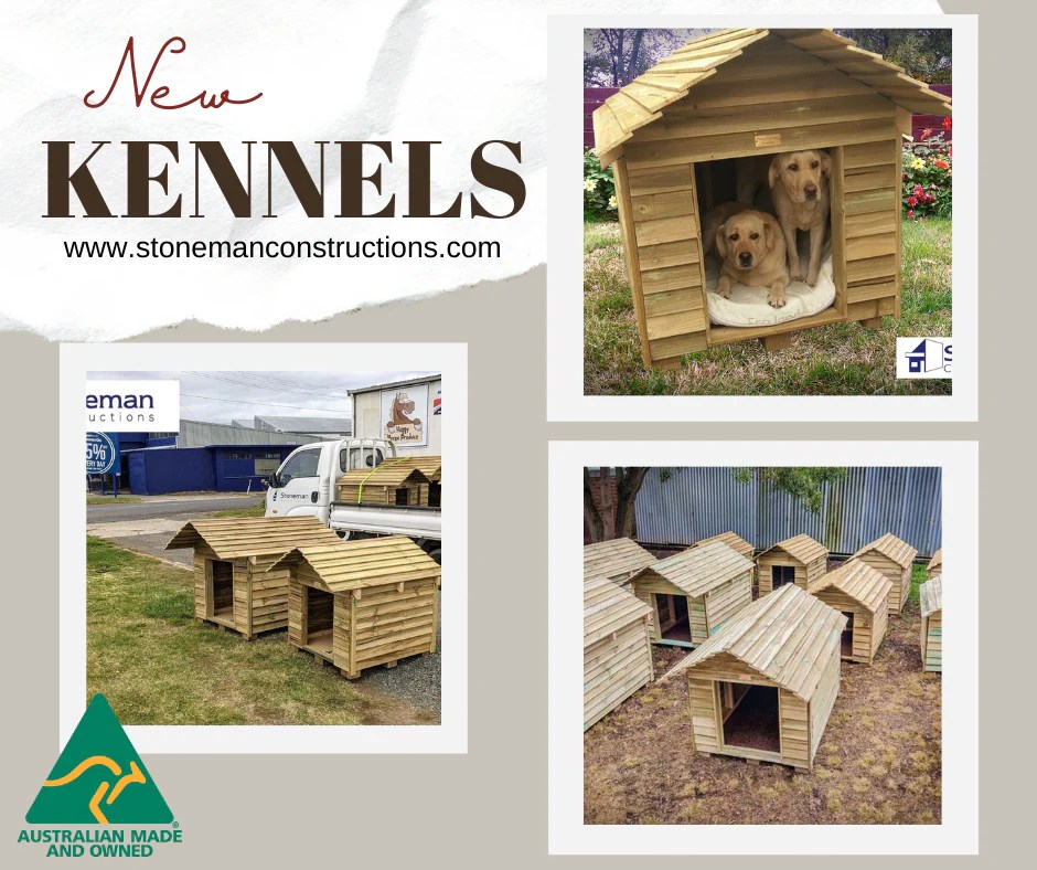 Get ready for Christmas with our fantastic kennels! Stoneman