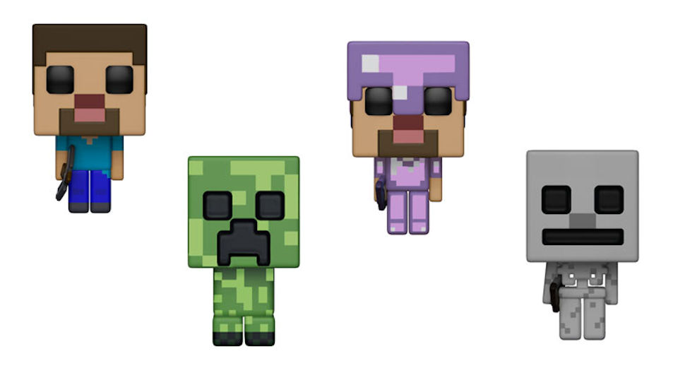 These MINECRAFT LowRes Pixelated Funko POP!s Are Amazing Stone MarshallAuthor