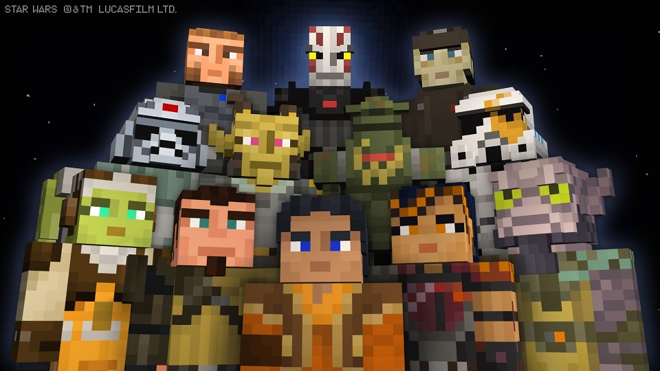 Minecraft Star Wars Sequel Skin Pack Announced, Available