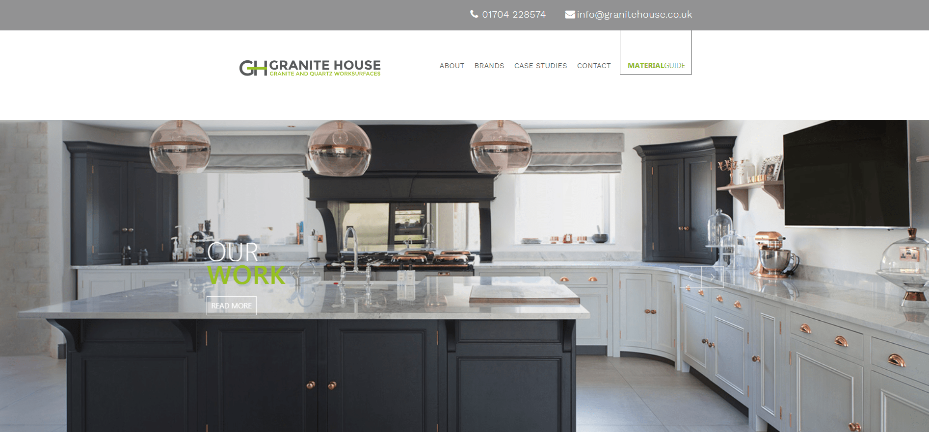 Granite House launches new website Stone Masters