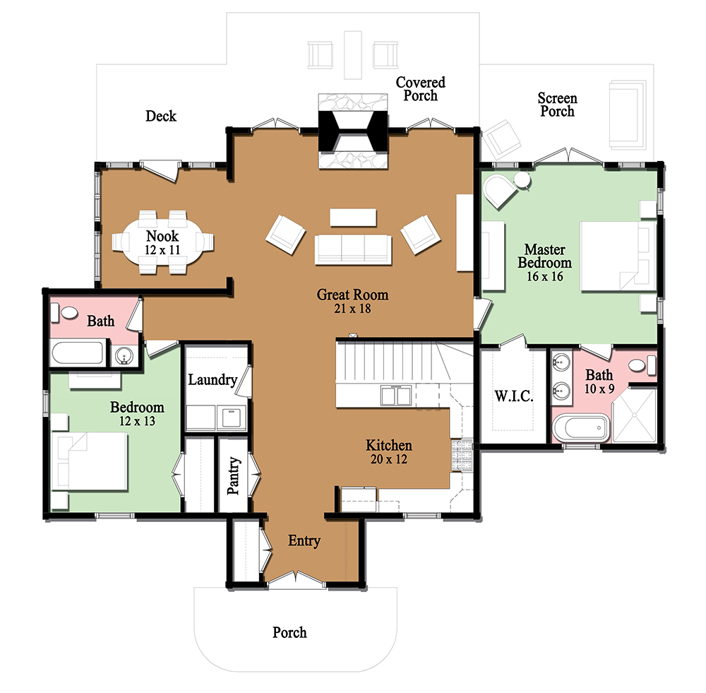 Rockdale Stonemill Custom Homes