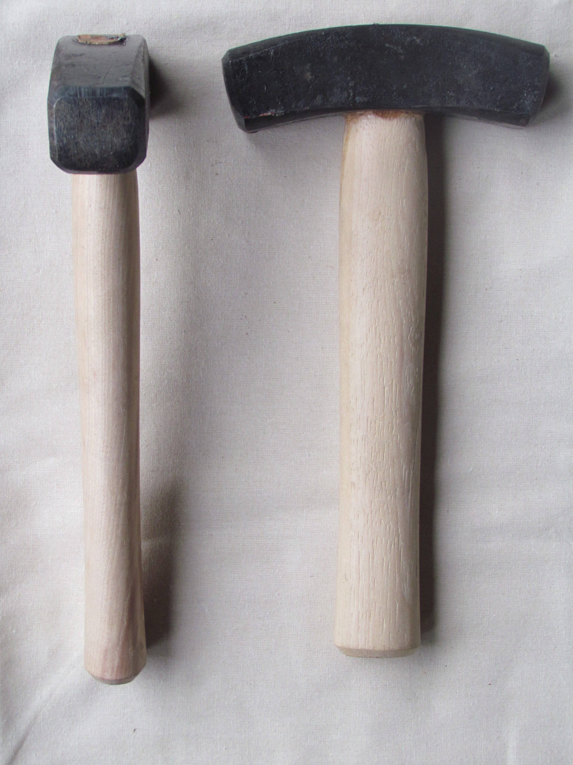 Hand crafted chisel hammer Stone of Arc