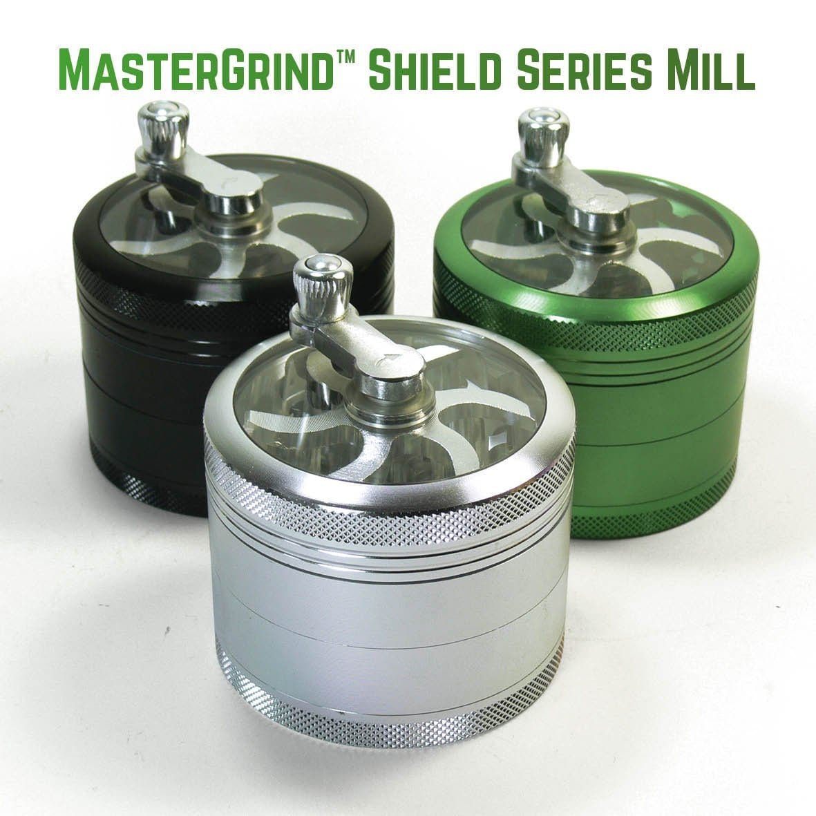 MasterGrind 3 Chamber Aluminum Metal Grinder