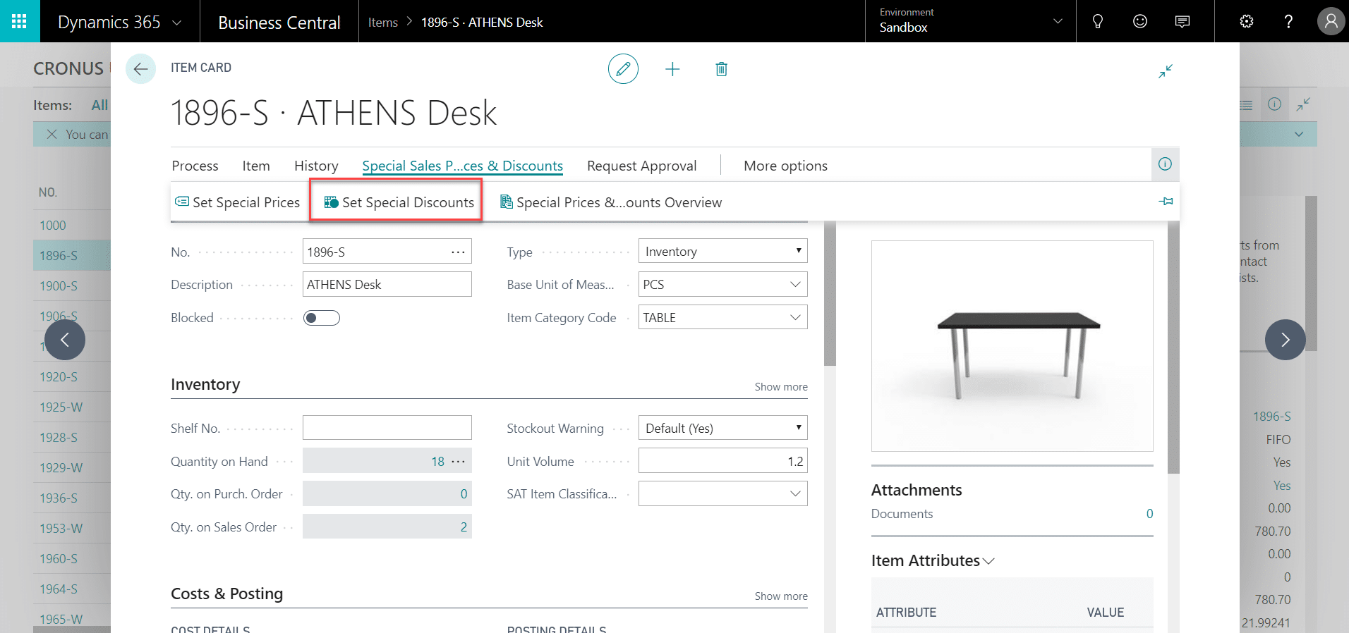 Pricing in Dynamics 365 Business Central, Part III Sales Line