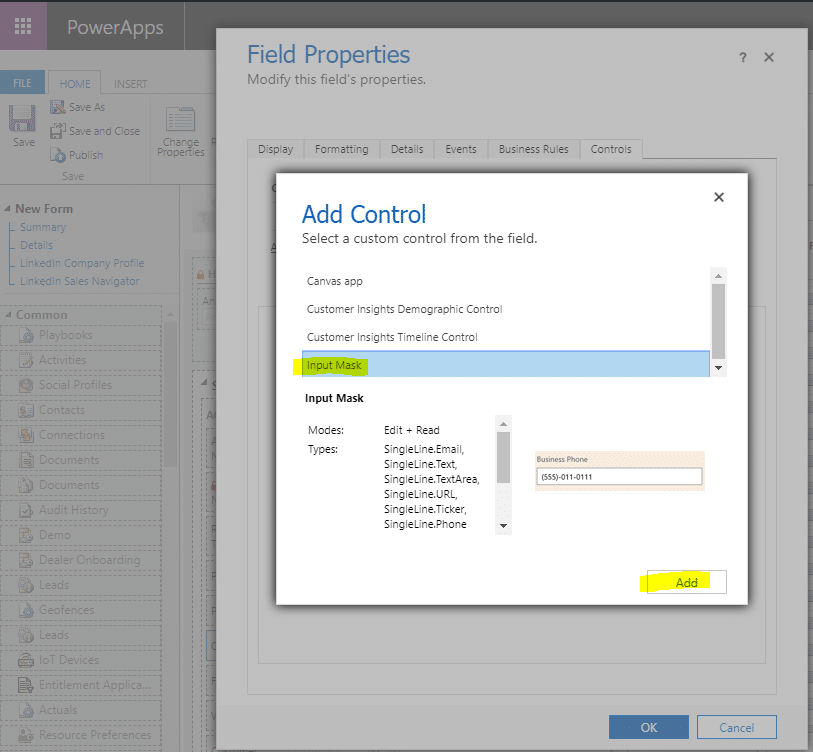 How to Format Phone Number Fields in Dynamics 365 Customer Engagement