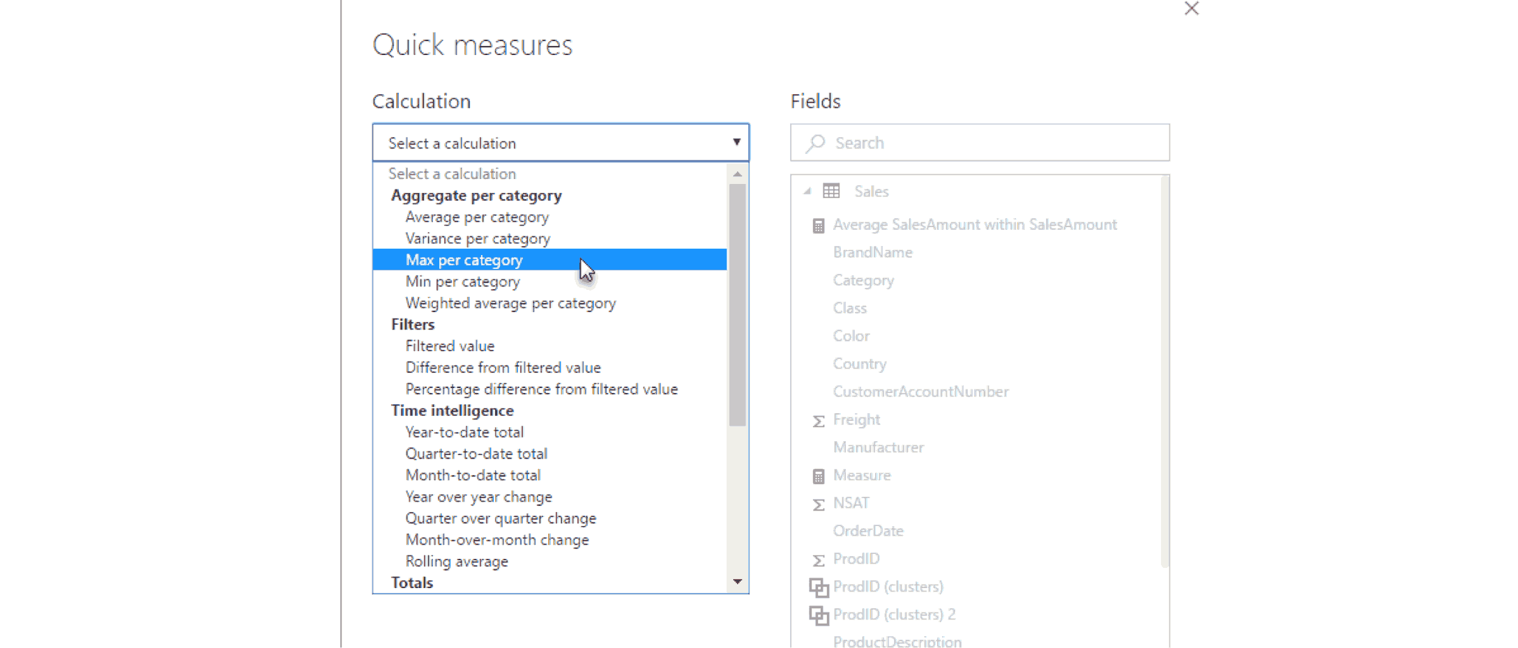 Power BI Feature Series Measures and Quick Measures Stoneridge Software