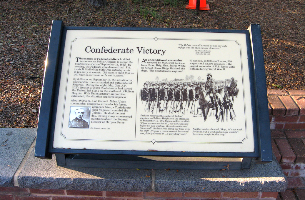 Confederate Victory wayside marker (Visitor Center)