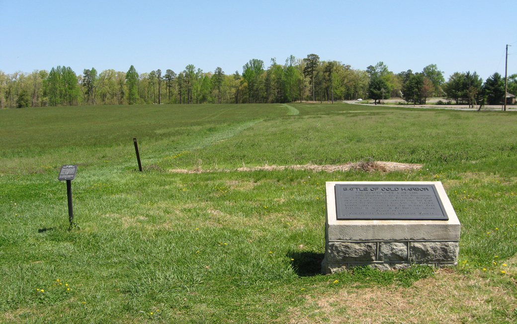 Battle of Cold Harbor Confederate Main Line