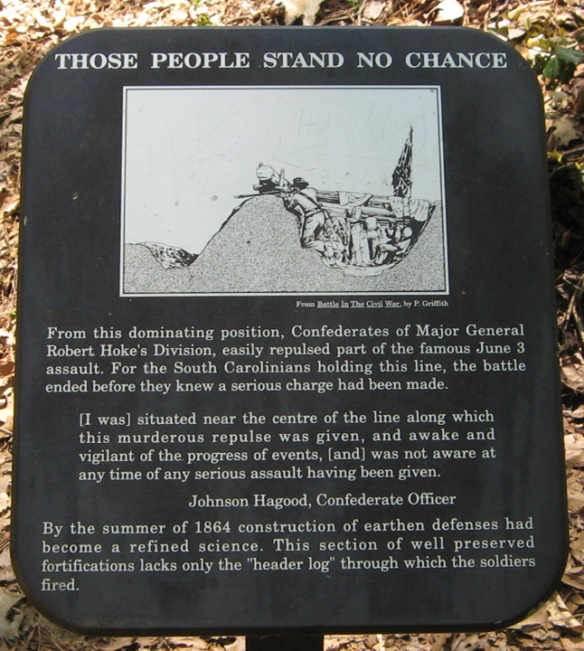 Those People Stand No Chance wayside marker
