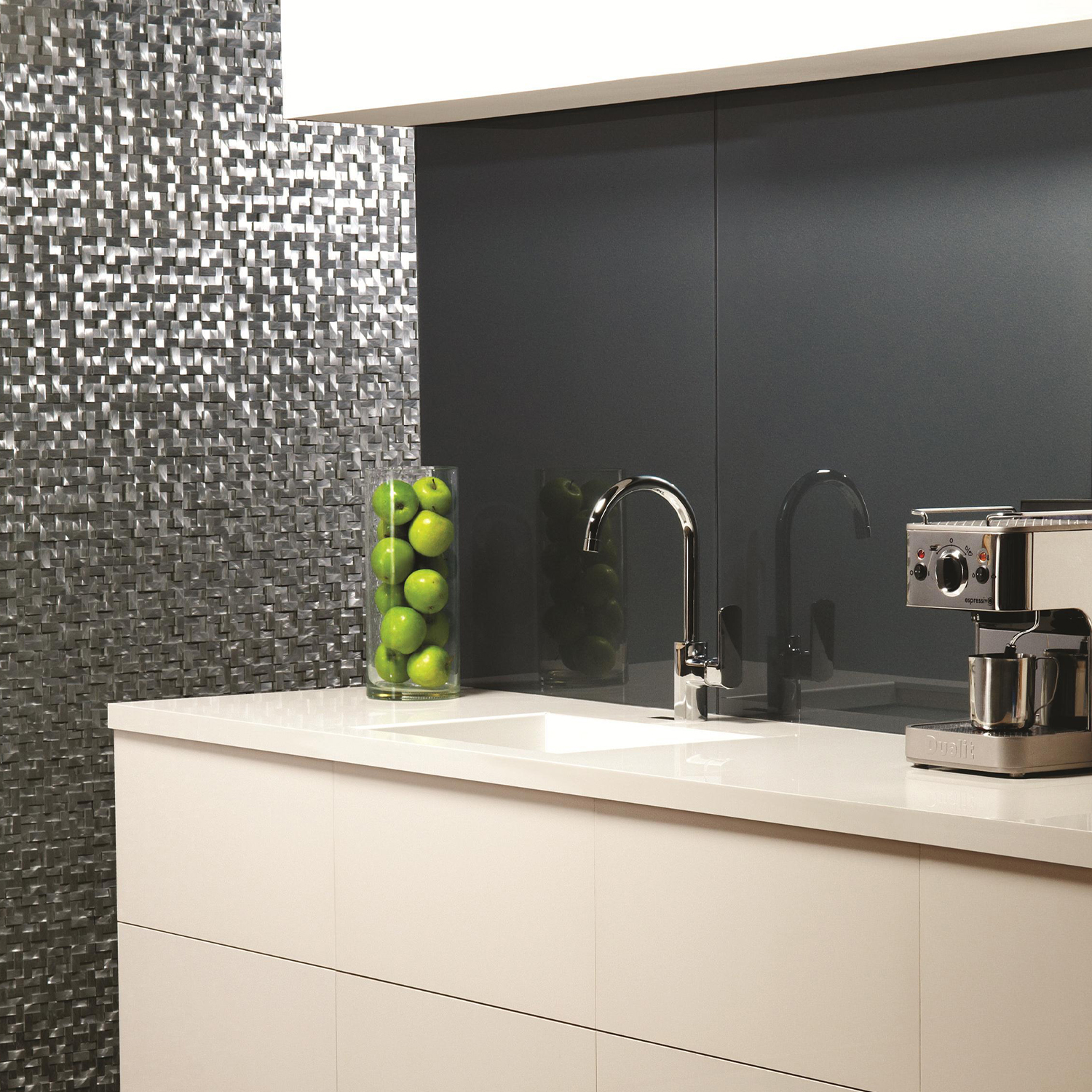 Glassworks LARGE FORMAT glass tile without a doubt Stone Solutions