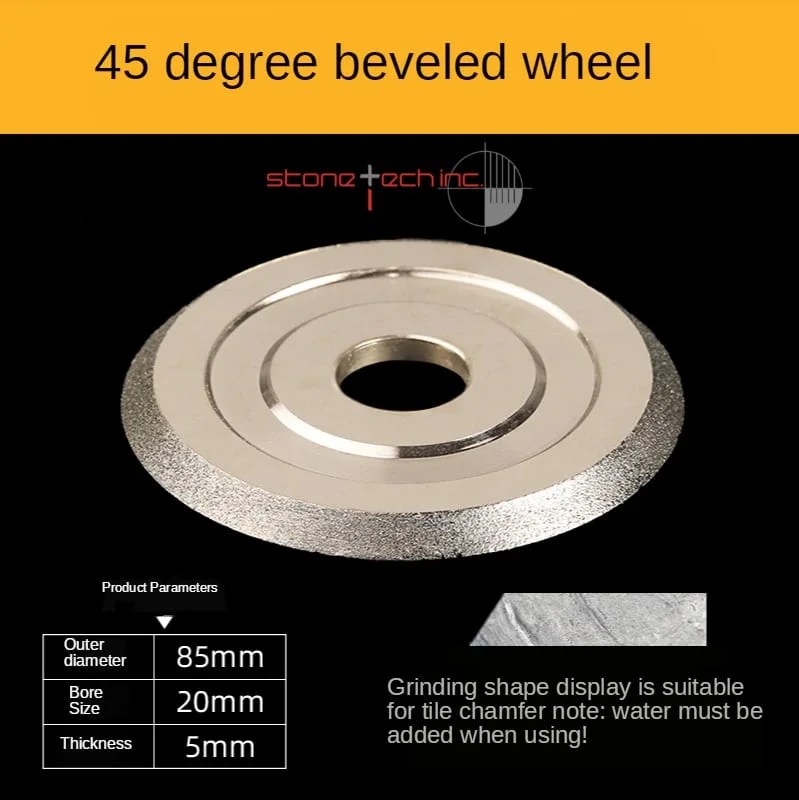 Tile cutting machine ceramic tile bevel round edge grinding wheel