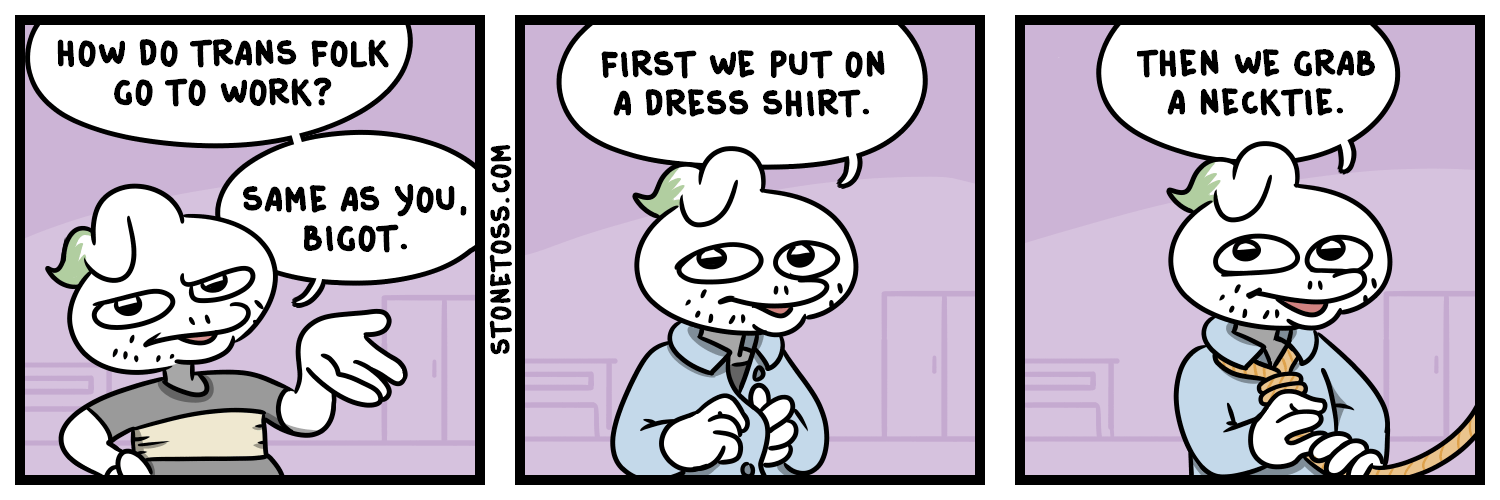 Just a completely normal and healthy lifestyle choice.