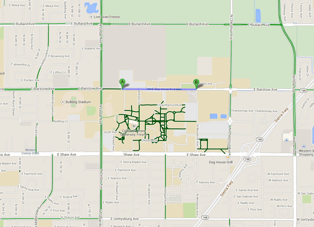 Barstow near Fresno State to get bike lanes Stop and Move