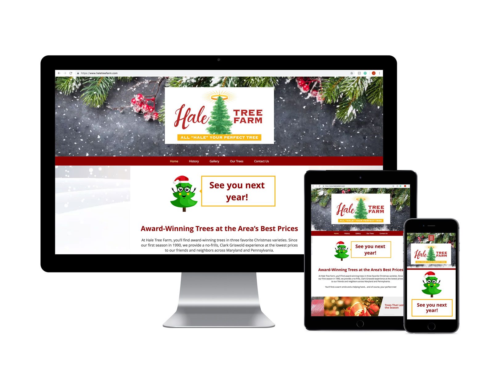 Portfolio Stop and Say Hello Design