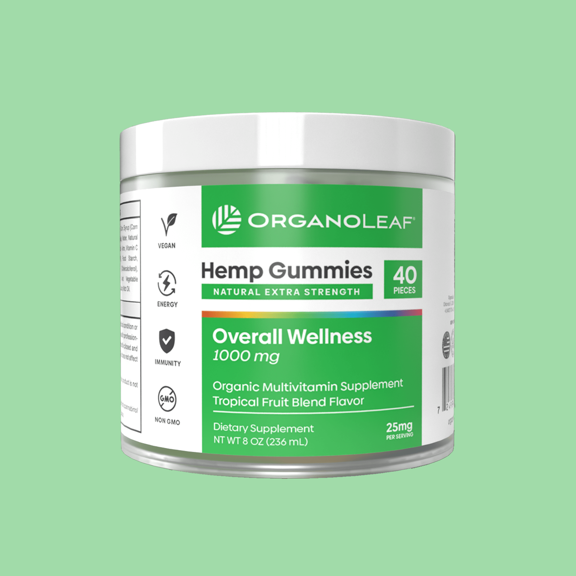 Hemp Gummies 1000 mg (40 Pieces)