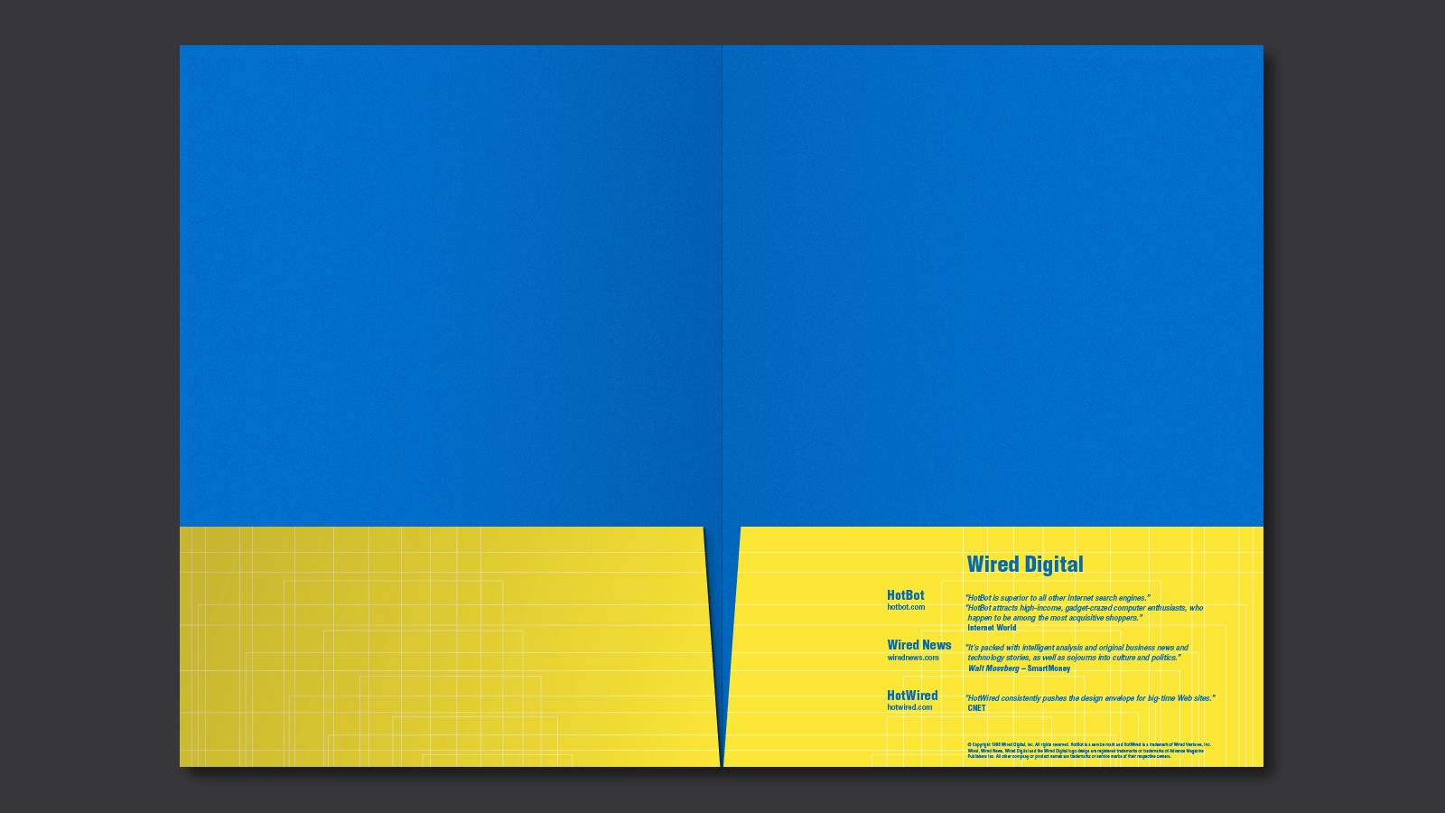 Project Wired Press Kit folder Stopdesign