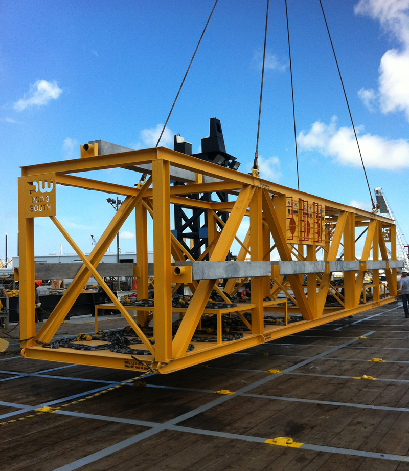 Project Self monitored anode sled for the Olympus field