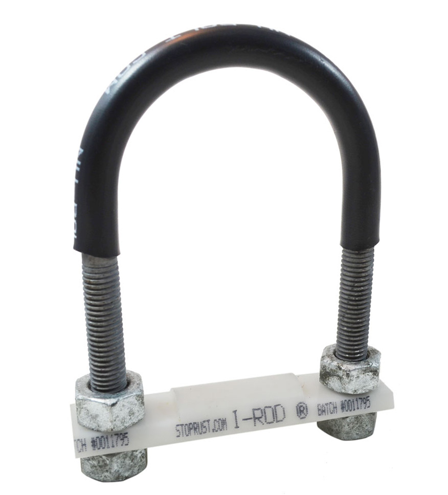 Low Friction Insulated Ubolt Galvanised Mild Steel Haus & Garten