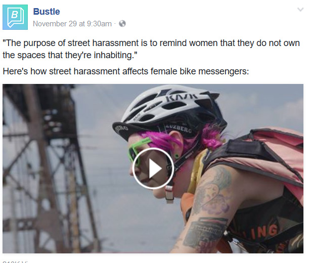 Female Bicycle Messengers Talk about Street Harassment Stop Street