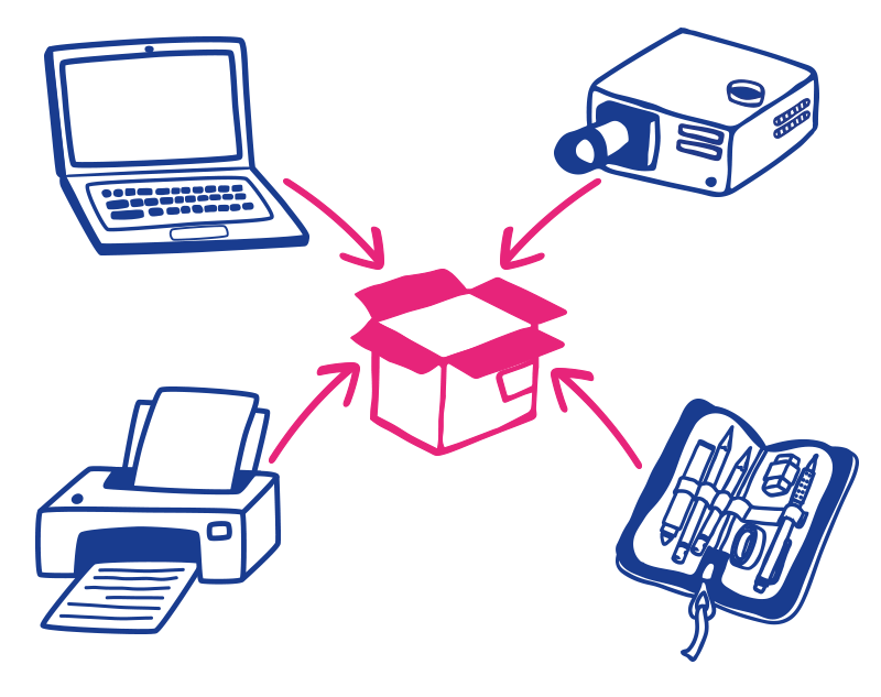 Smashing Computer Animated Gif