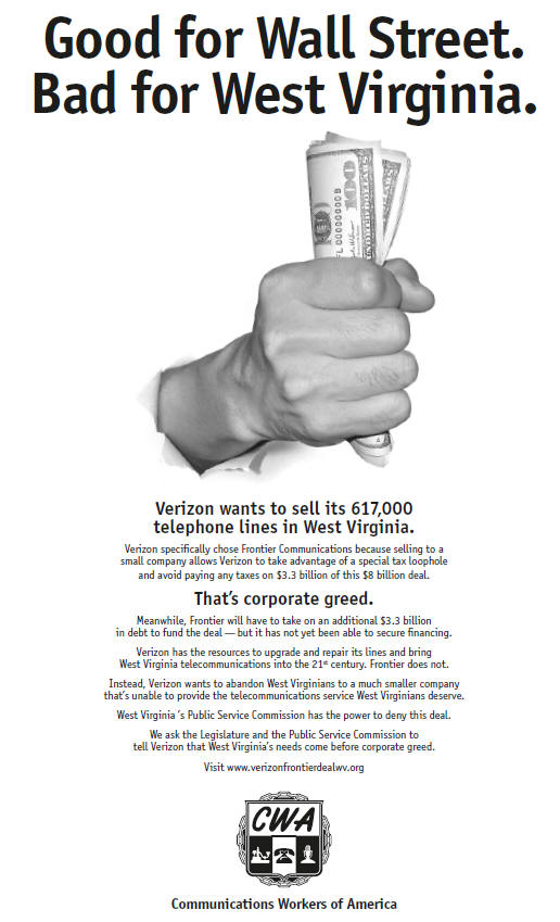 Stop the Cap! » Opposition Mounts to VerizonFrontier Deal Employee