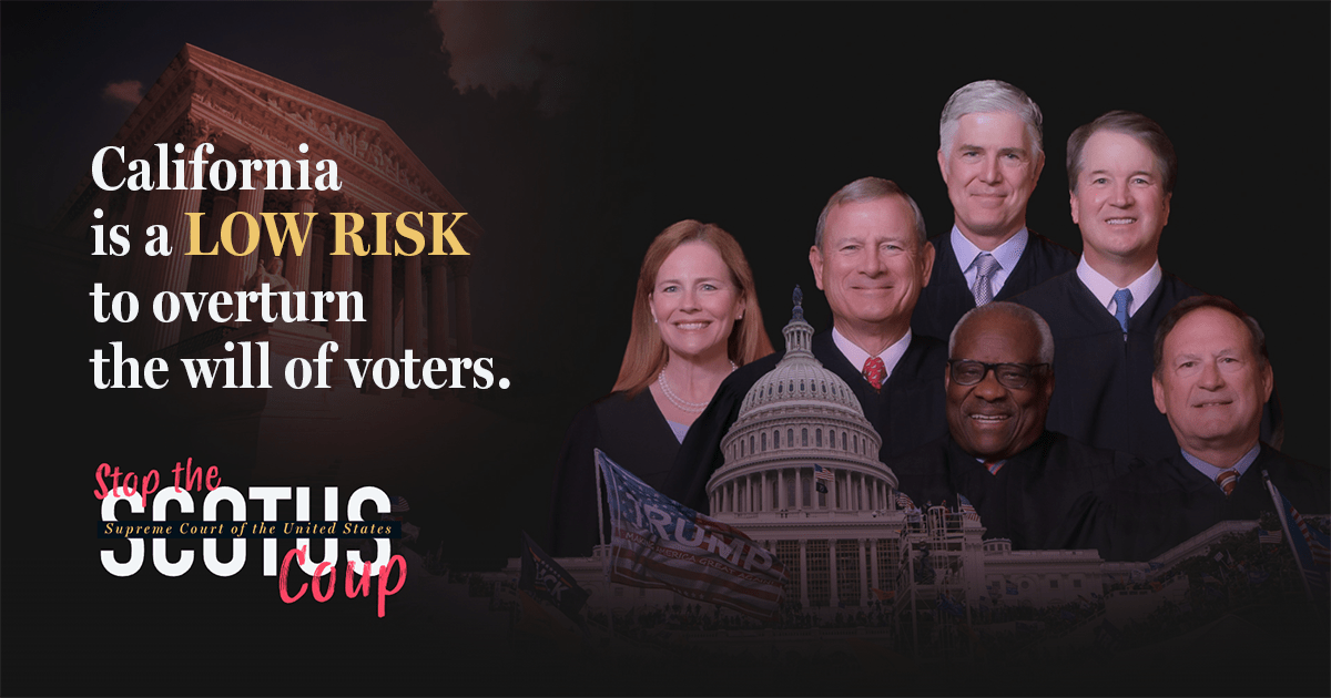 California Stop the SCOTUS Coup