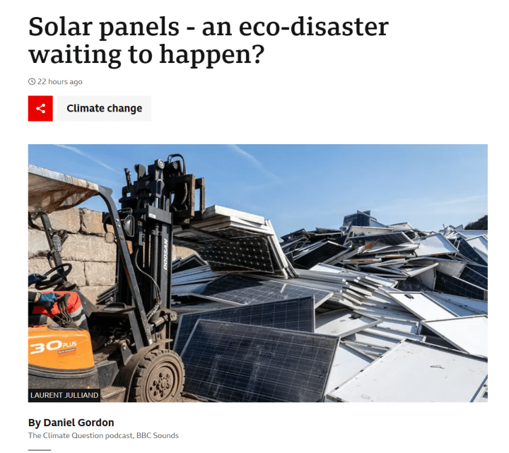 200 Million Tonnes of Toxic Solar Panels Destined For Landfills Near You The Methanist