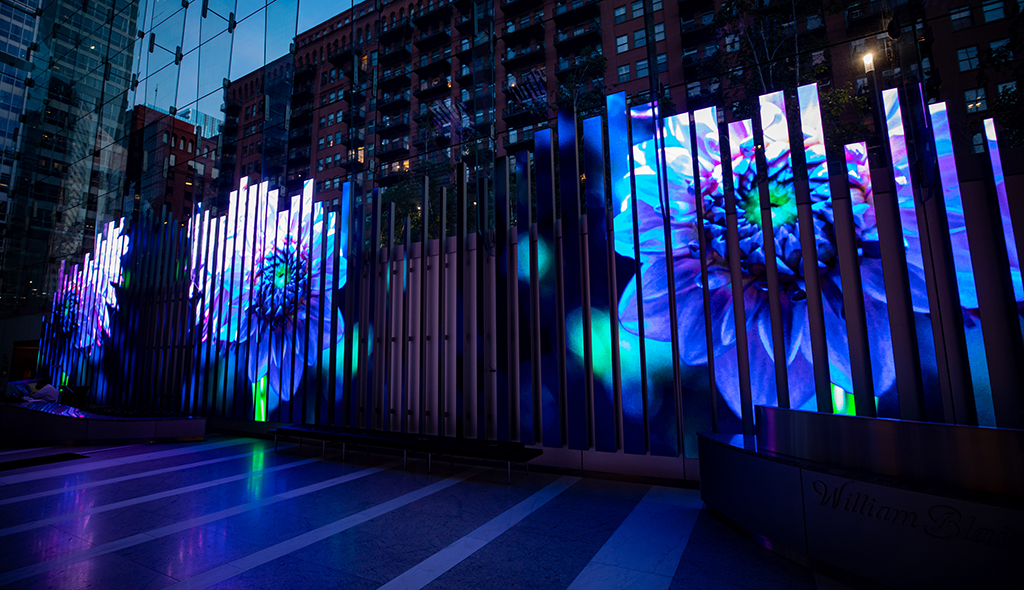 FOREST THROUGH TIME: 150 N. RIVERSIDE ART INSTALLATION