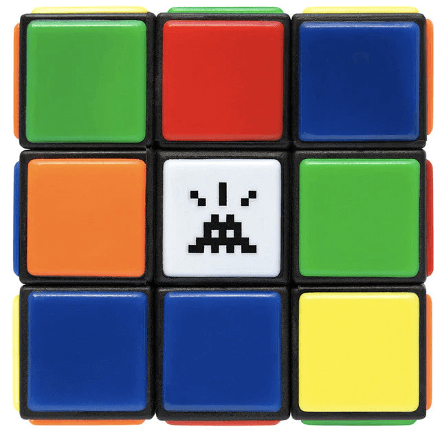 MIMA Rubiks Cube x Invader Invader Stopwatch Gallery Art Gallery