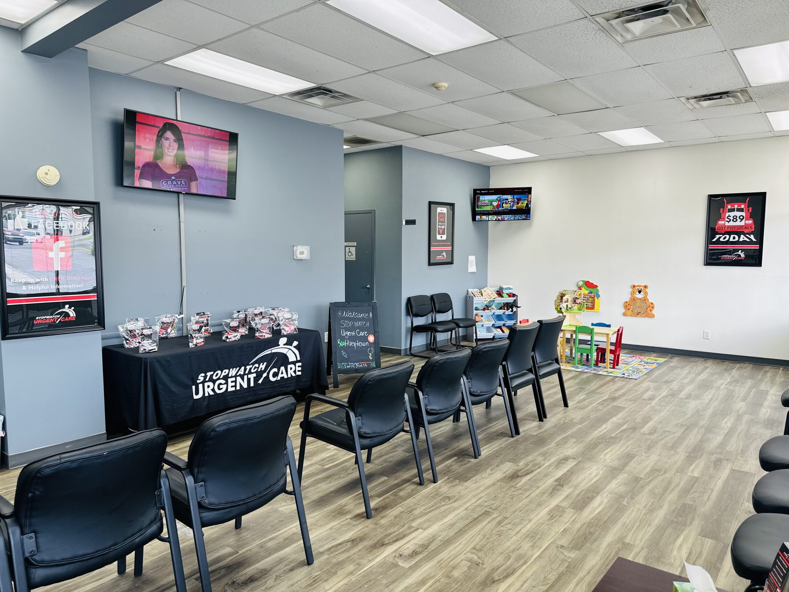 Hueytown NOW OPEN! Stopwatch Urgent Care