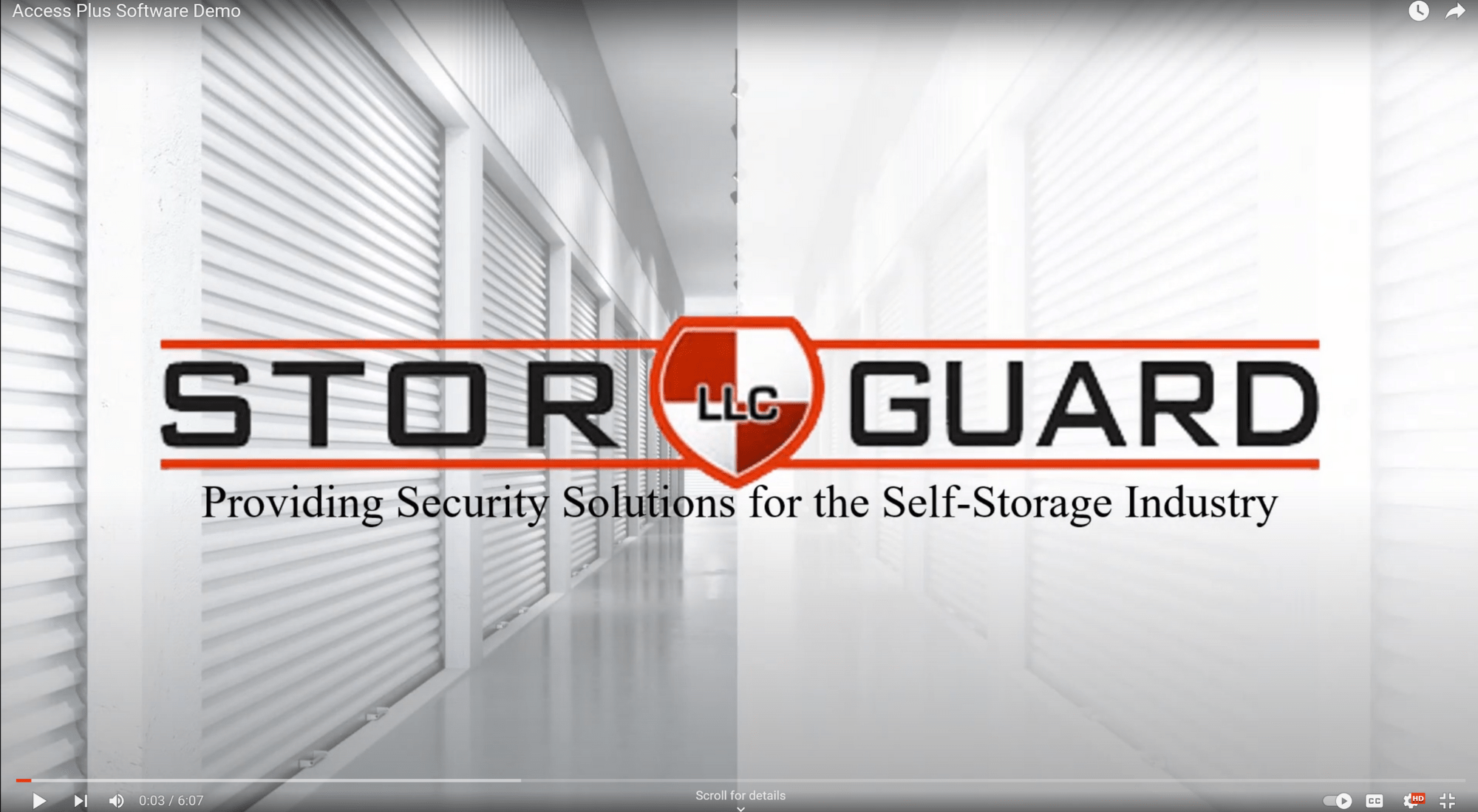 Storage Facility Software Stor Guard Storage Center Solutions