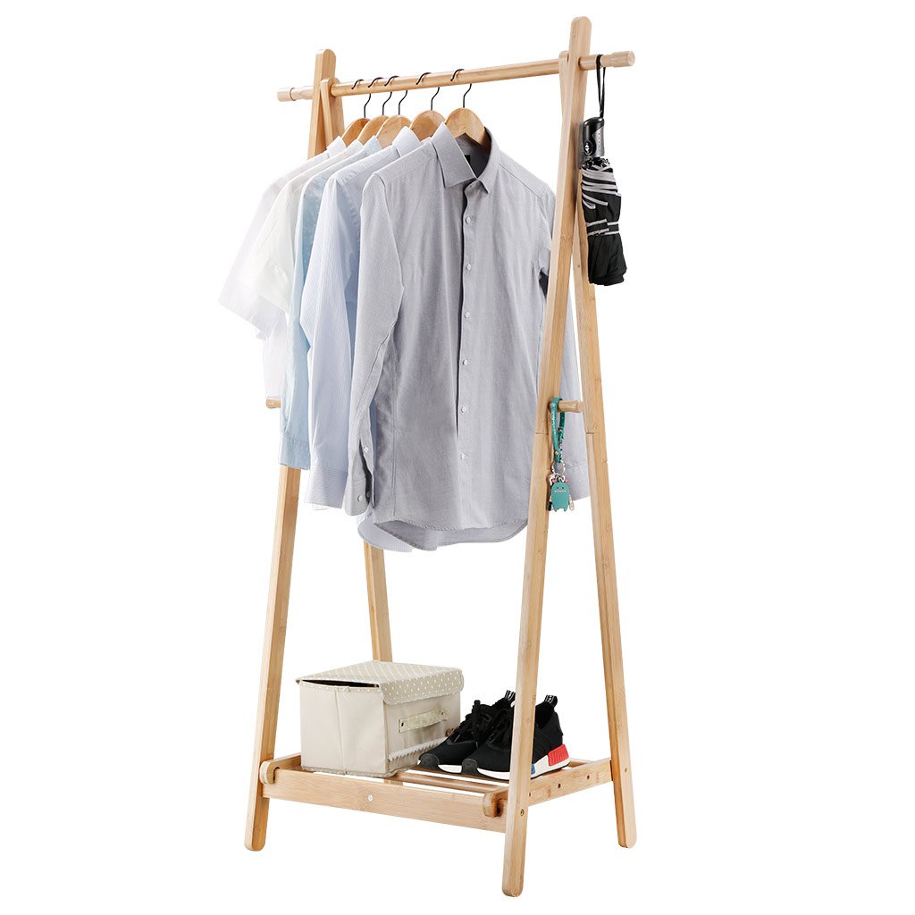 Bamboo Clothes Stand vlr.eng.br