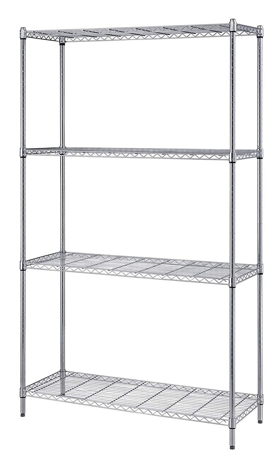 Chrome Wire 18 Inch Deep 4Shelf Units Storables