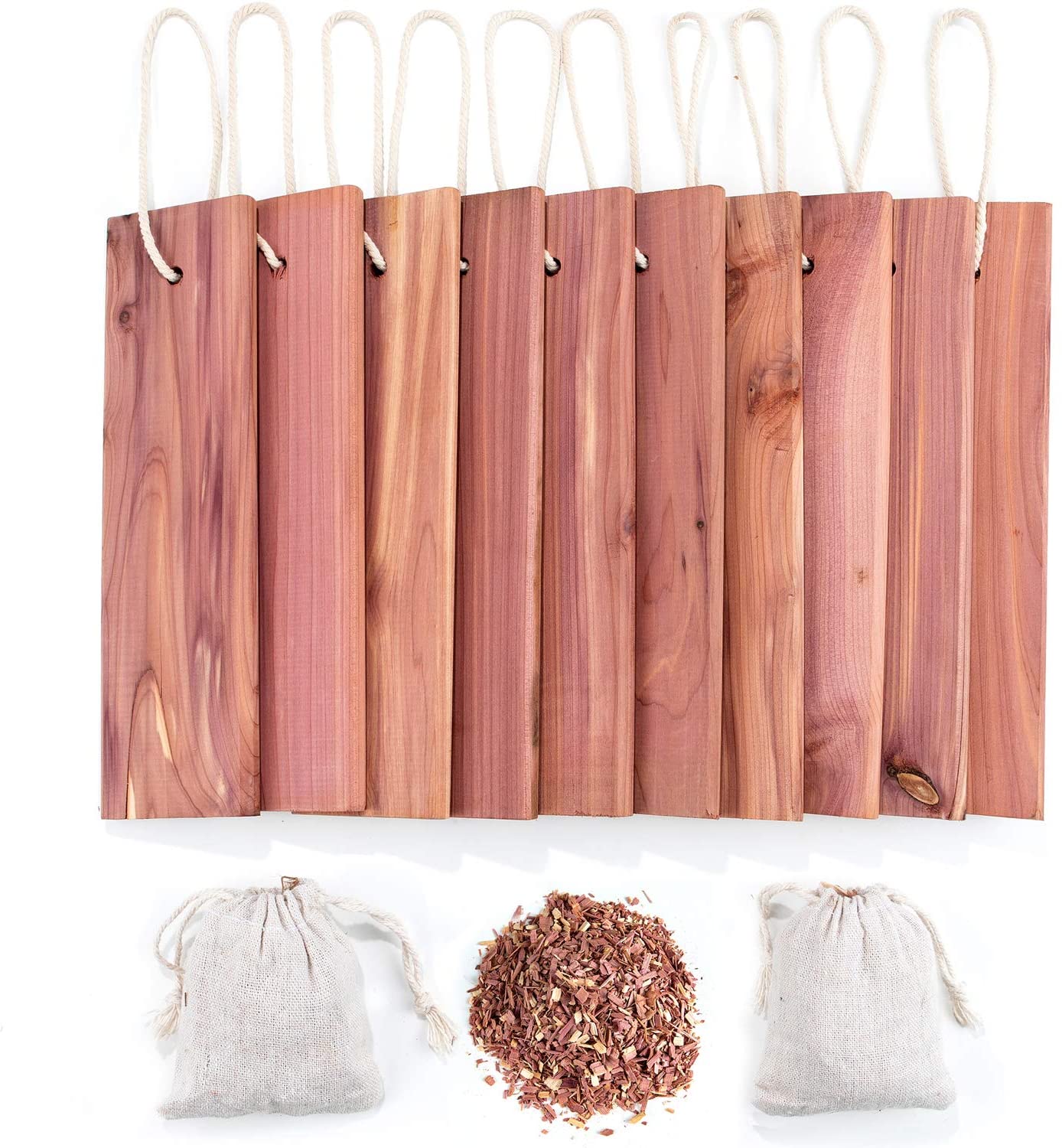 10 Aromatic Cedar Blocks and Balls for Storage Spaces Storables